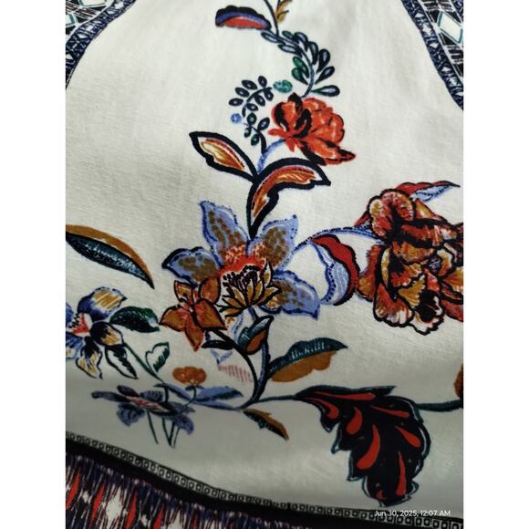 Anthropologie Maeve Women's size Small Colorful Luxury Cirque Swing Cotton Dress - Picture 9 of 12